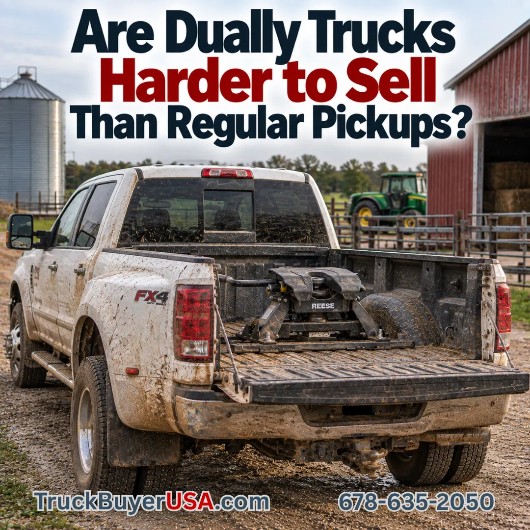 TruckBuyerUSA - Are Dually Trucks Harder to Sell Than Regular Pickups? TruckBuyerUSA - Are Dually Trucks Harder to Sell Than Regular Pickups?