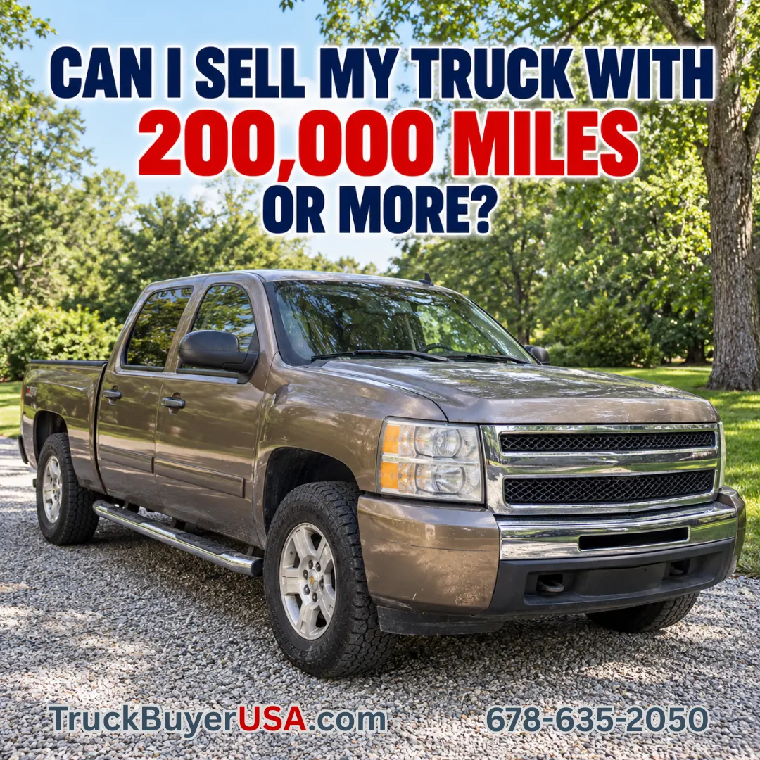 TruckBuyerUSA - Can I Sell My Truck With 200,000 Miles or More? TruckBuyerUSA - Can I Sell My Truck With 200,000 Miles or More?