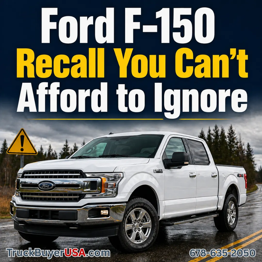 TruckBuyerUSA - The Ford F-150 Recall You Can’t Afford to Ignore