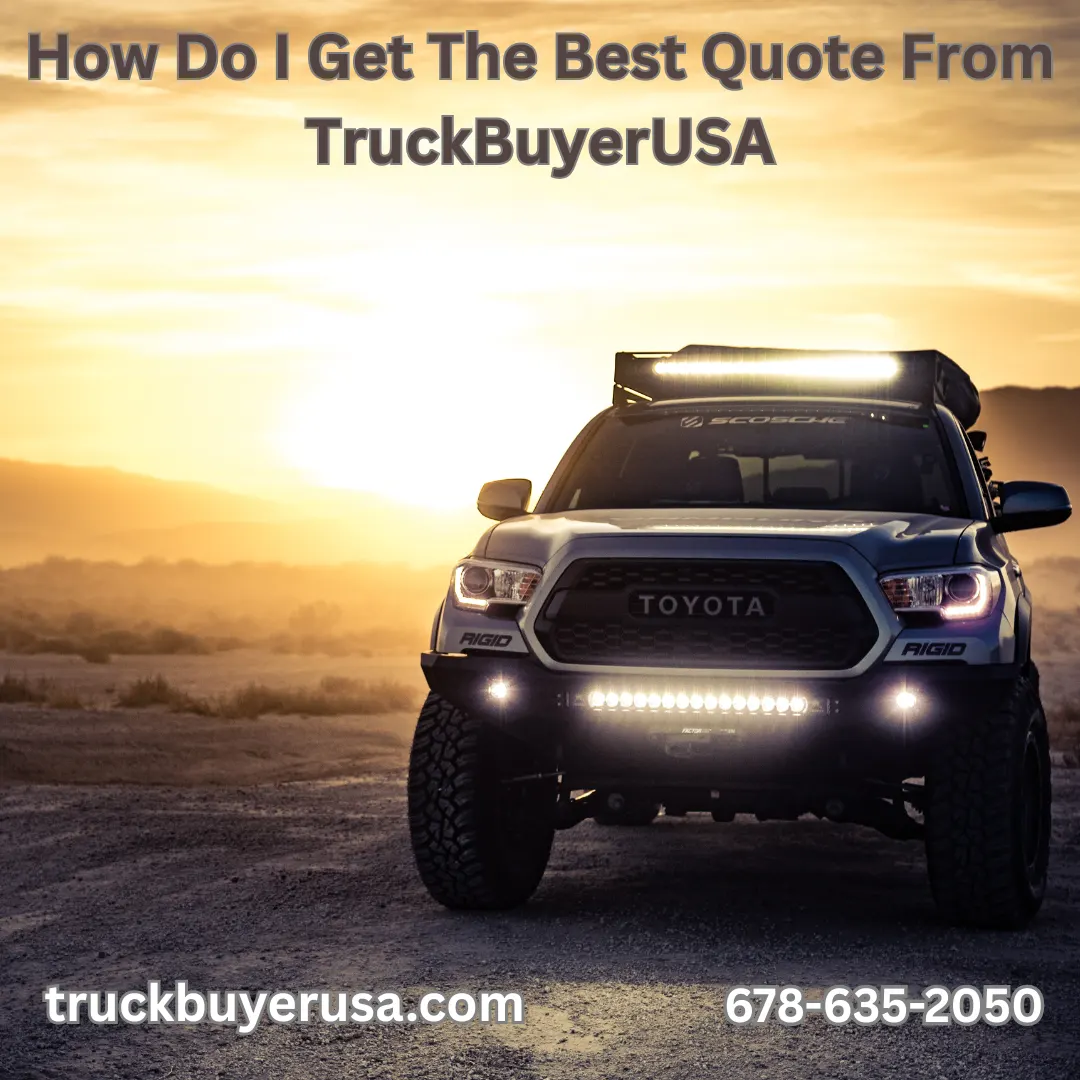 Truck Buyer USA - Get the best quote from Truck Buyer USA