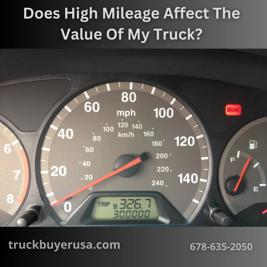 Truck Buyer USA - Does High Mileage Affect The Value Of My Truck?