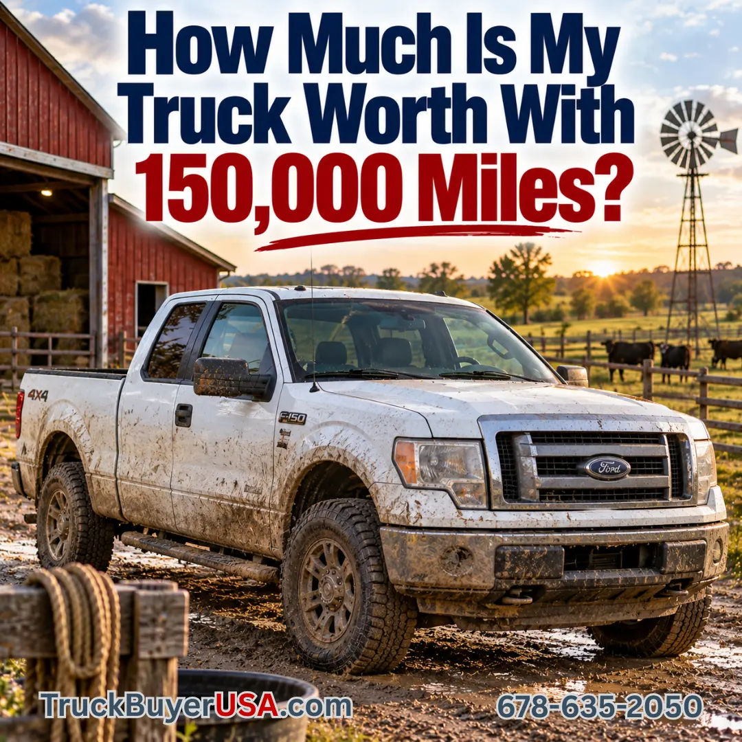 TruckBuyerUSA - How Much Is My Truck Worth With 150,000 Miles? TruckBuyerUSA - How Much Is My Truck Worth With 150,000 Miles?