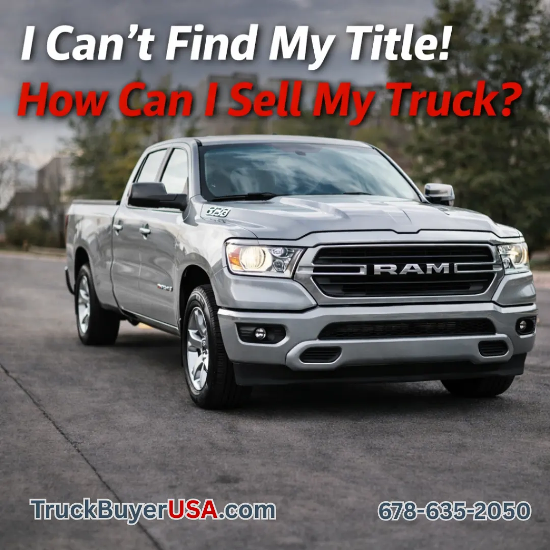 TruckBuyerUSA - I Can’t Find My Title!