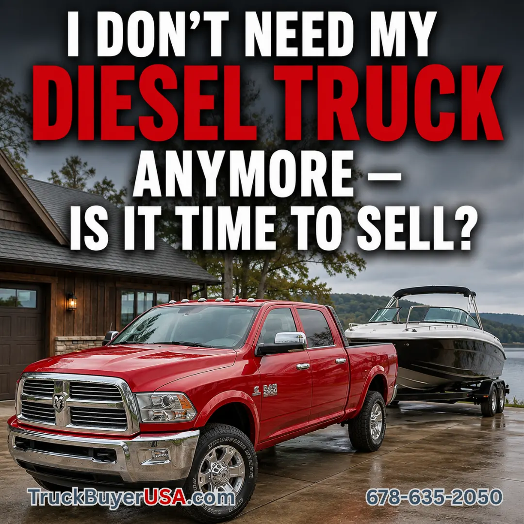 TruckBuyerUSA - I Don't Need My Diesel Truck Anymore — Is It Time to Sell?
