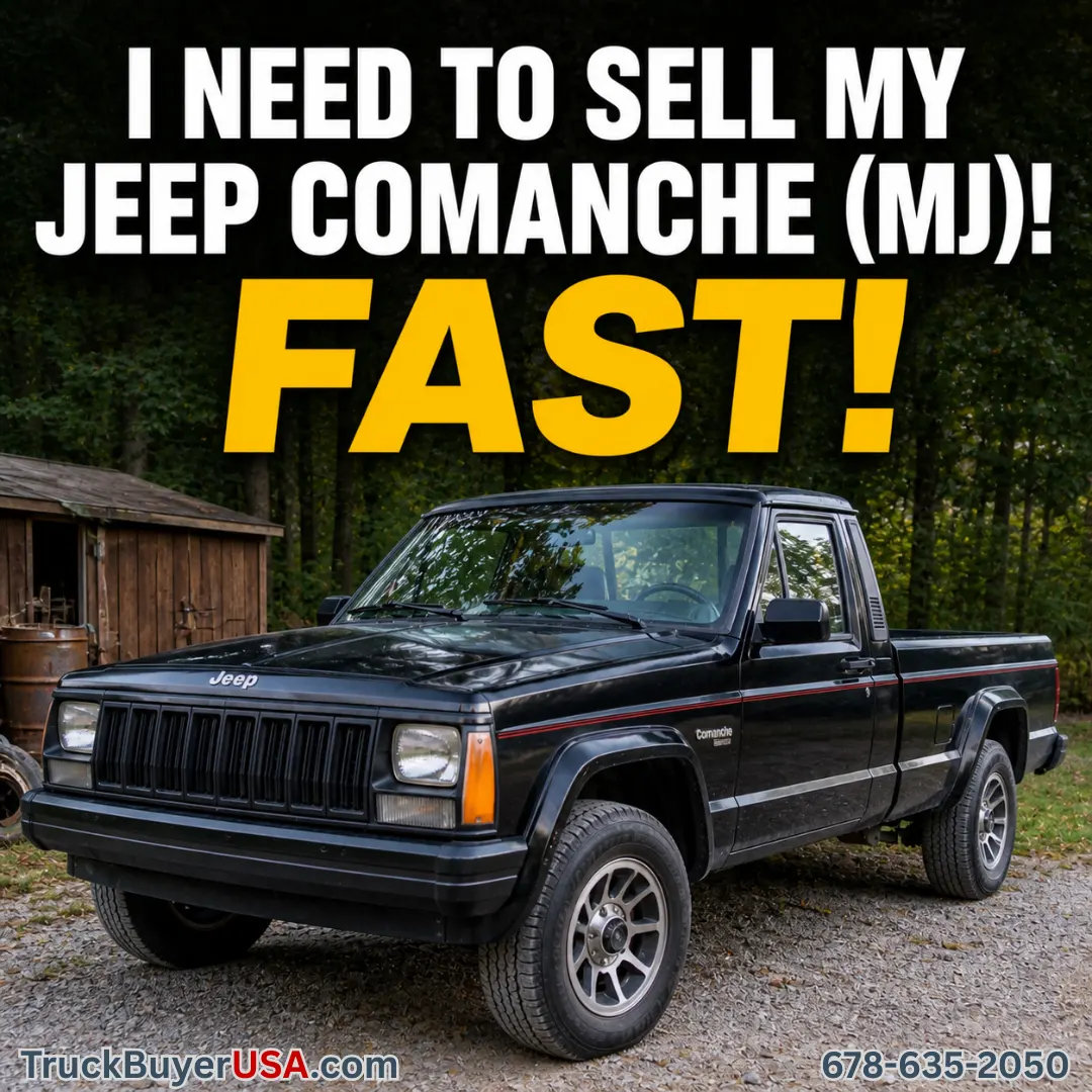 TruckBuyerUSA - I Need To Sell My Jeep Comanche (MJ)! FAST!
