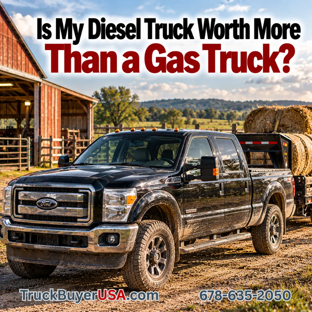 TruckBuyerUSA - Is My Diesel Truck Worth More Than a Gas Truck?