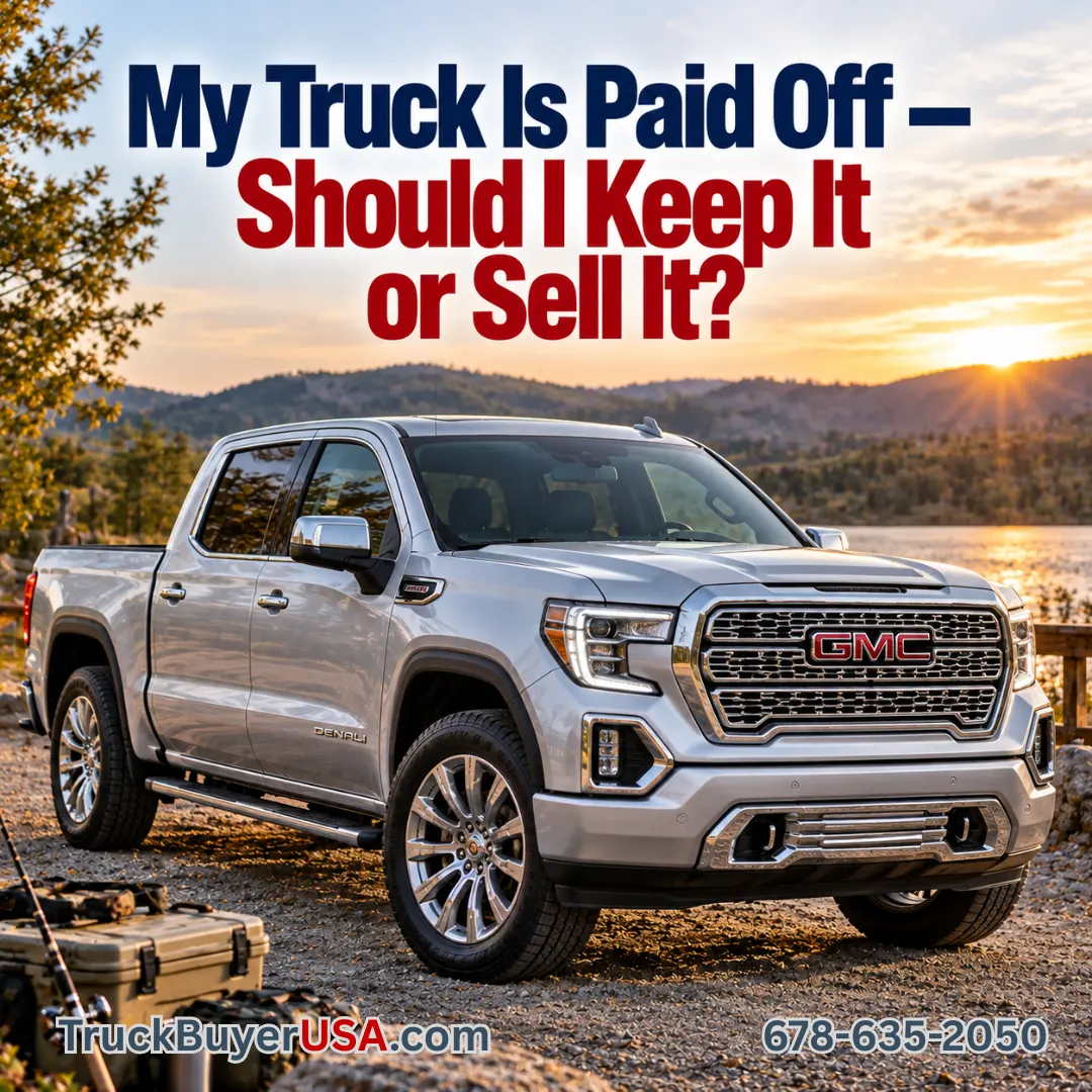 TruckBuyerUSA - My Truck Is Paid Off — Should I Keep It or Sell It?