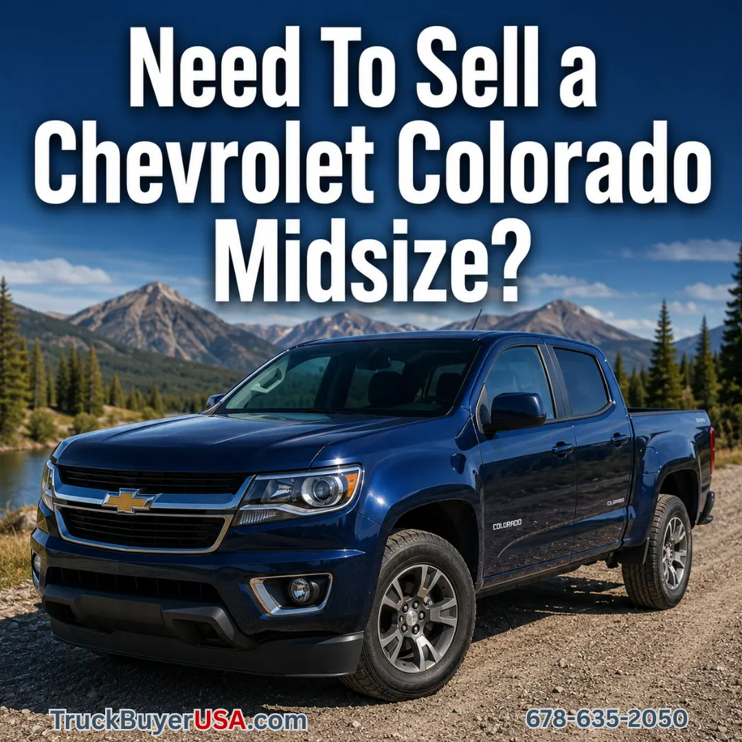TruckBuyerUSA - Need To Sell a Chevrolet Colorado Midsize? TruckBuyerUSA - Need To Sell a Chevrolet Colorado Midsize?