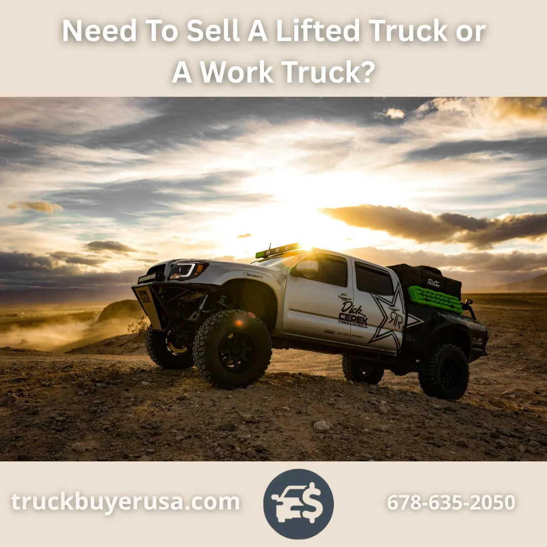 Truck Buyer USA - Need to sell a lifted truck or a work truck Truck Buyer USA - Need to sell a lifted truck or a work truck