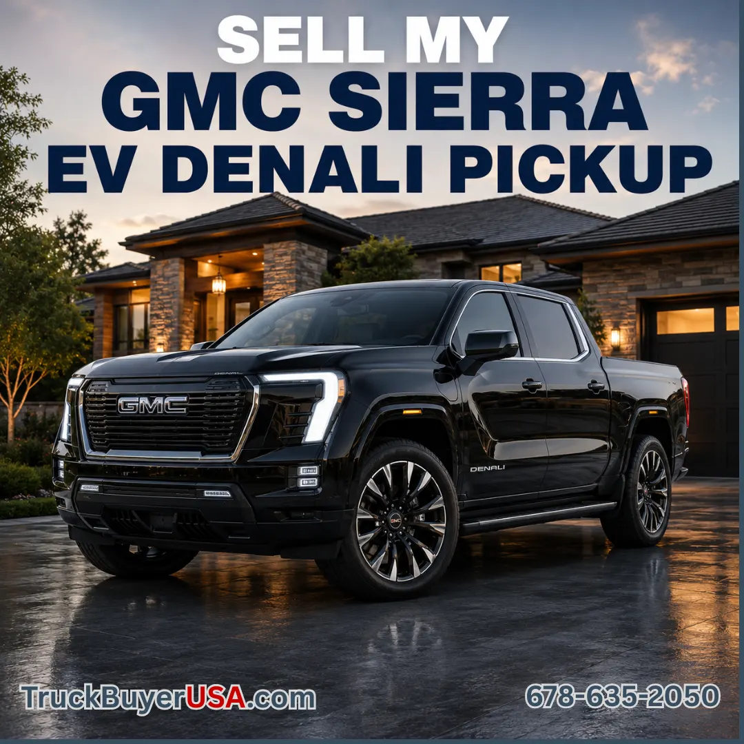 TruckBuyerUSA - Sell My GMC Sierra EV Denali Pickup