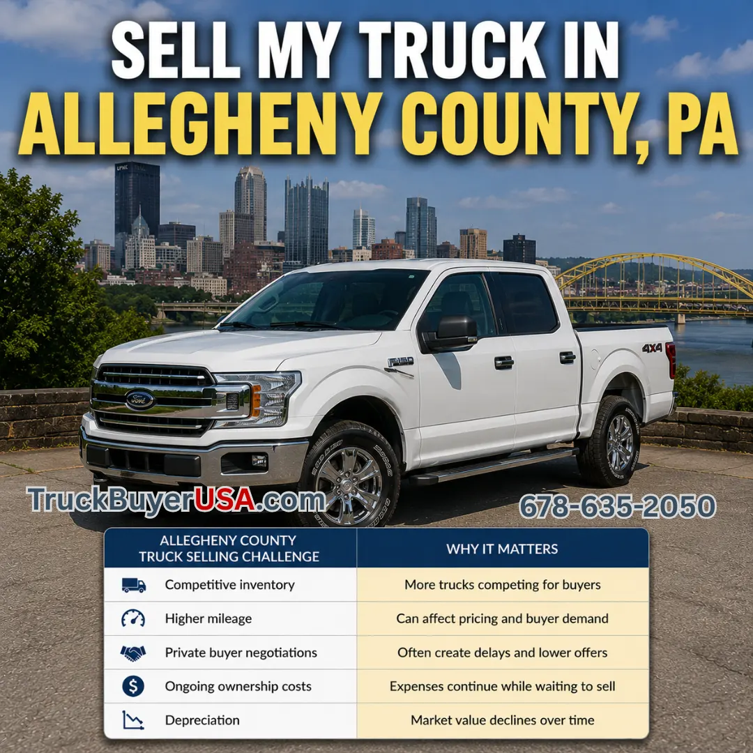 TruckBuyerUSA - Sell My Truck In Allegheny County, Pennsylvania