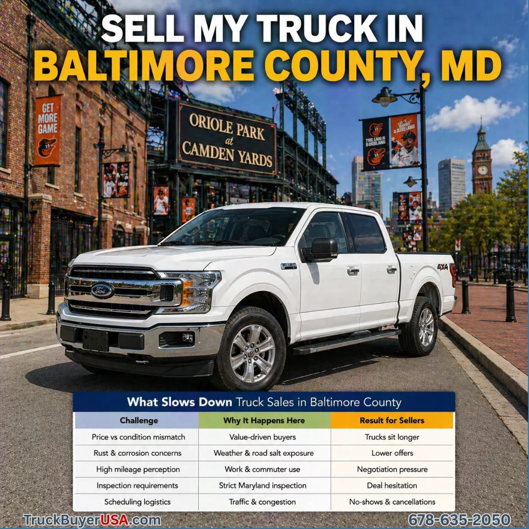 TruckBuyerUSA - Sell My Truck in Baltimore County, MD