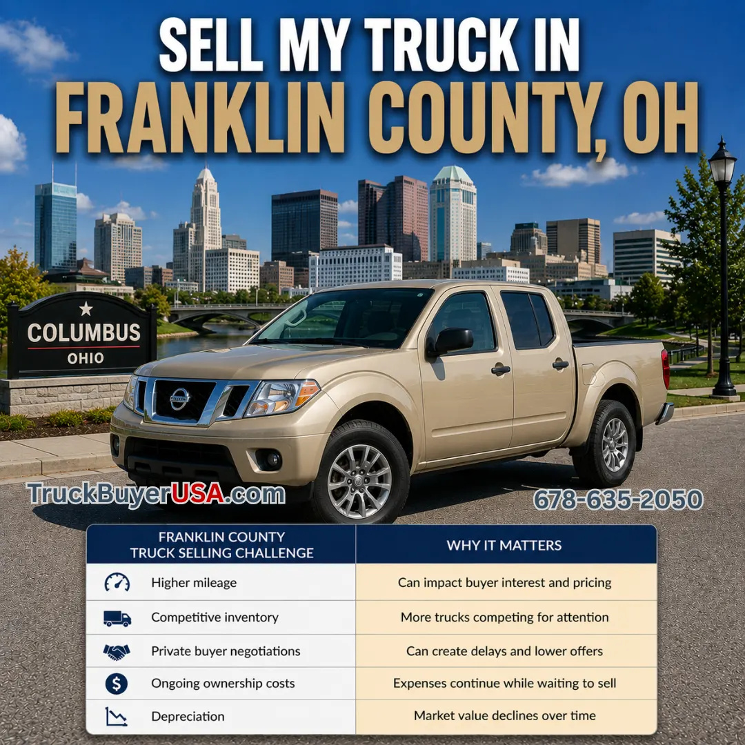 TruckBuyerUSA - Sell My Truck In Franklin County, Ohio