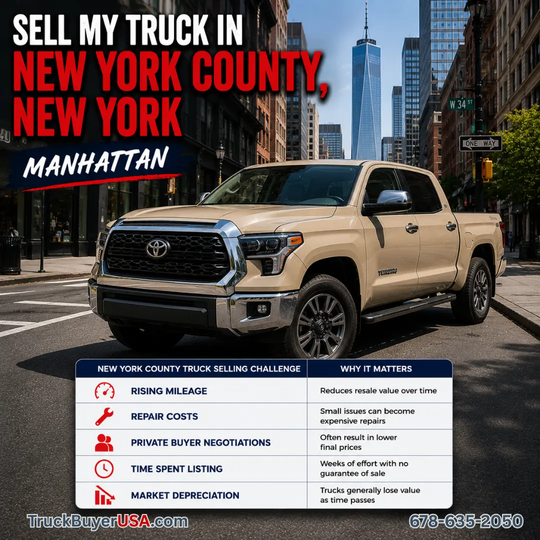 TruckBuyerUSA - Sell My Truck In New York County, New York