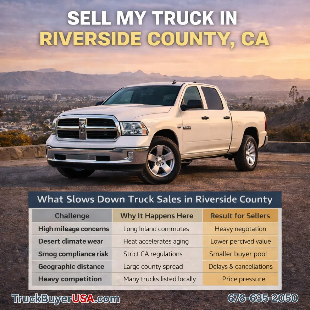 TruckBuyerUSA - Sell My Truck in Riverside County, CA TruckBuyerUSA - Sell My Truck in Riverside County, CA