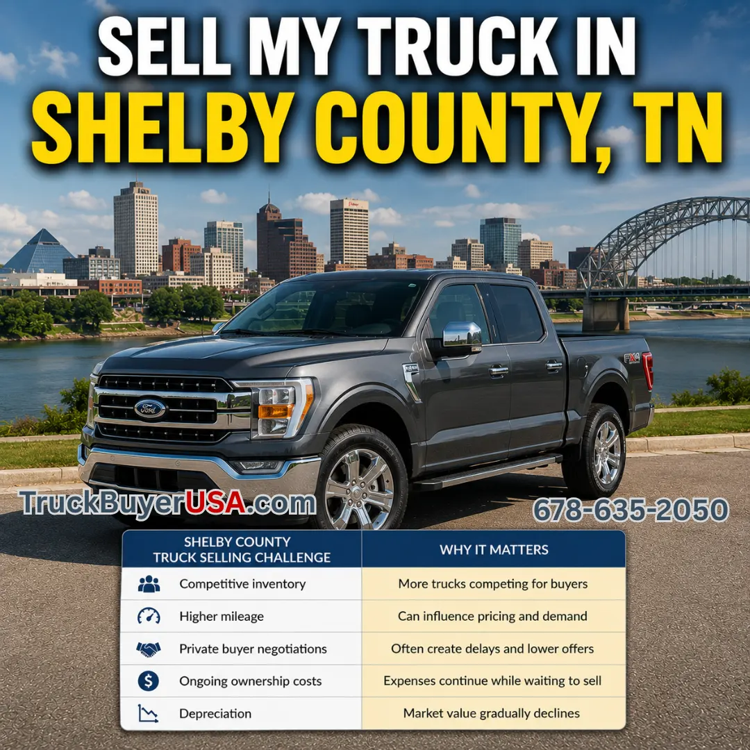TruckBuyerUSA - Sell My Truck In Shelby County, Tennessee TruckBuyerUSA - Sell My Truck In Shelby County, Tennessee