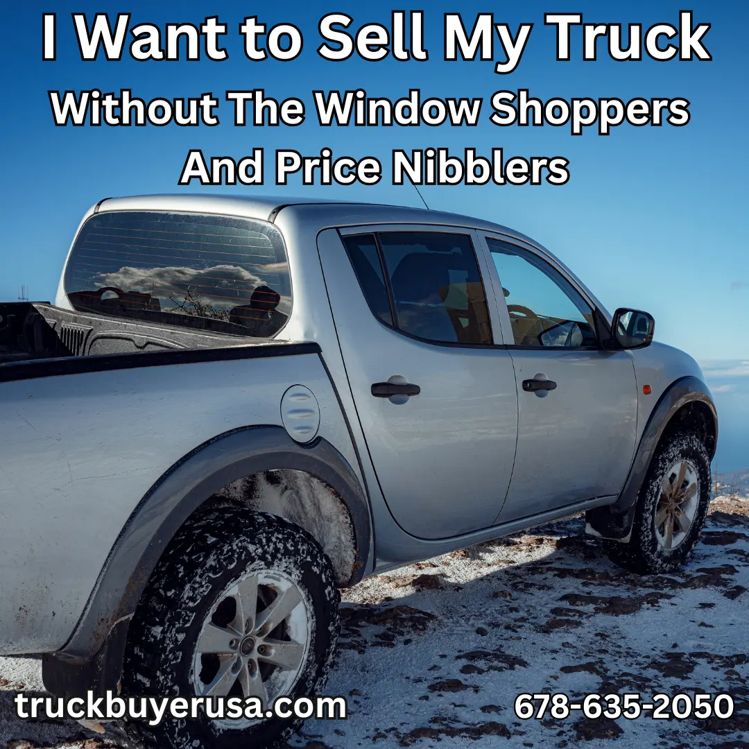 Truck Buyer USA - I Want to Sell My Truck