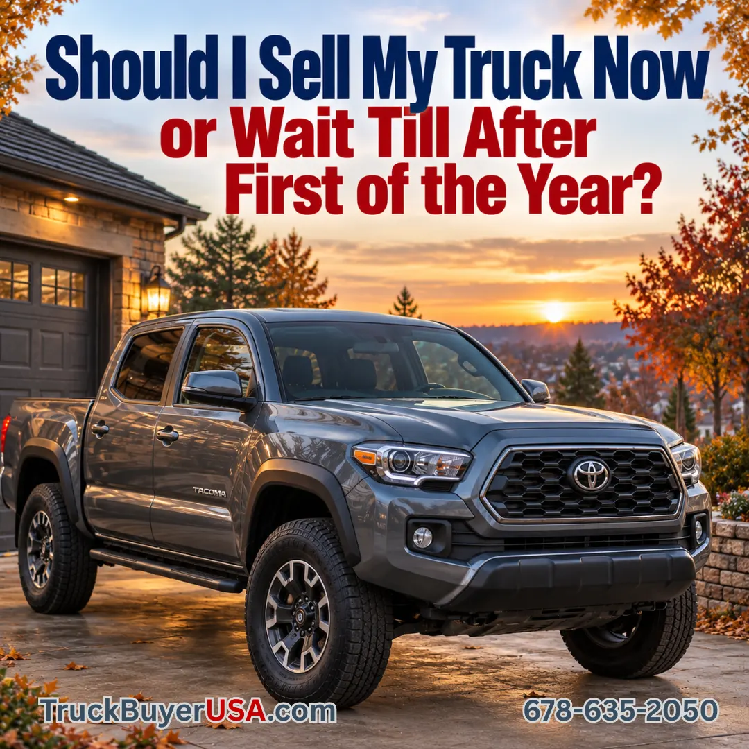 TruckBuyerUSA - Should I Sell My Truck Now or Wait Till After the First of the Year? TruckBuyerUSA - Should I Sell My Truck Now or Wait Till After the First of the Year?