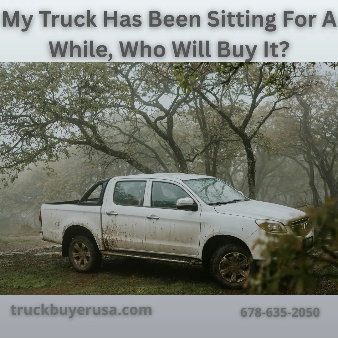 My Truck Has Been Sitting For A While, Who Will Buy It? Truck Buyer USA - My Truck Has Been Sitting For A While, Who Will Buy It?