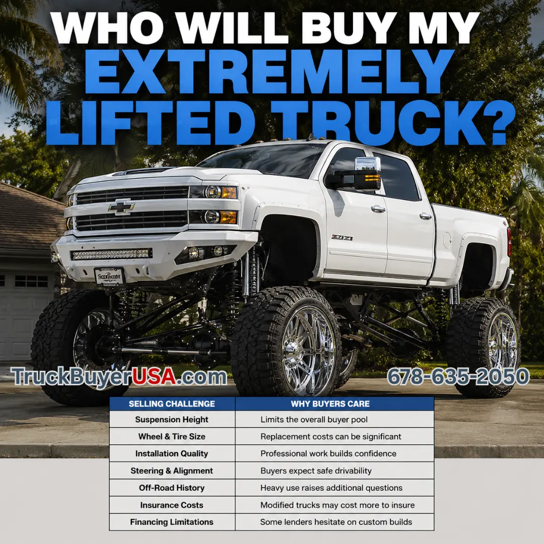 TruckBuyerUSA - Who Will Buy My Extremely Lifted Truck?